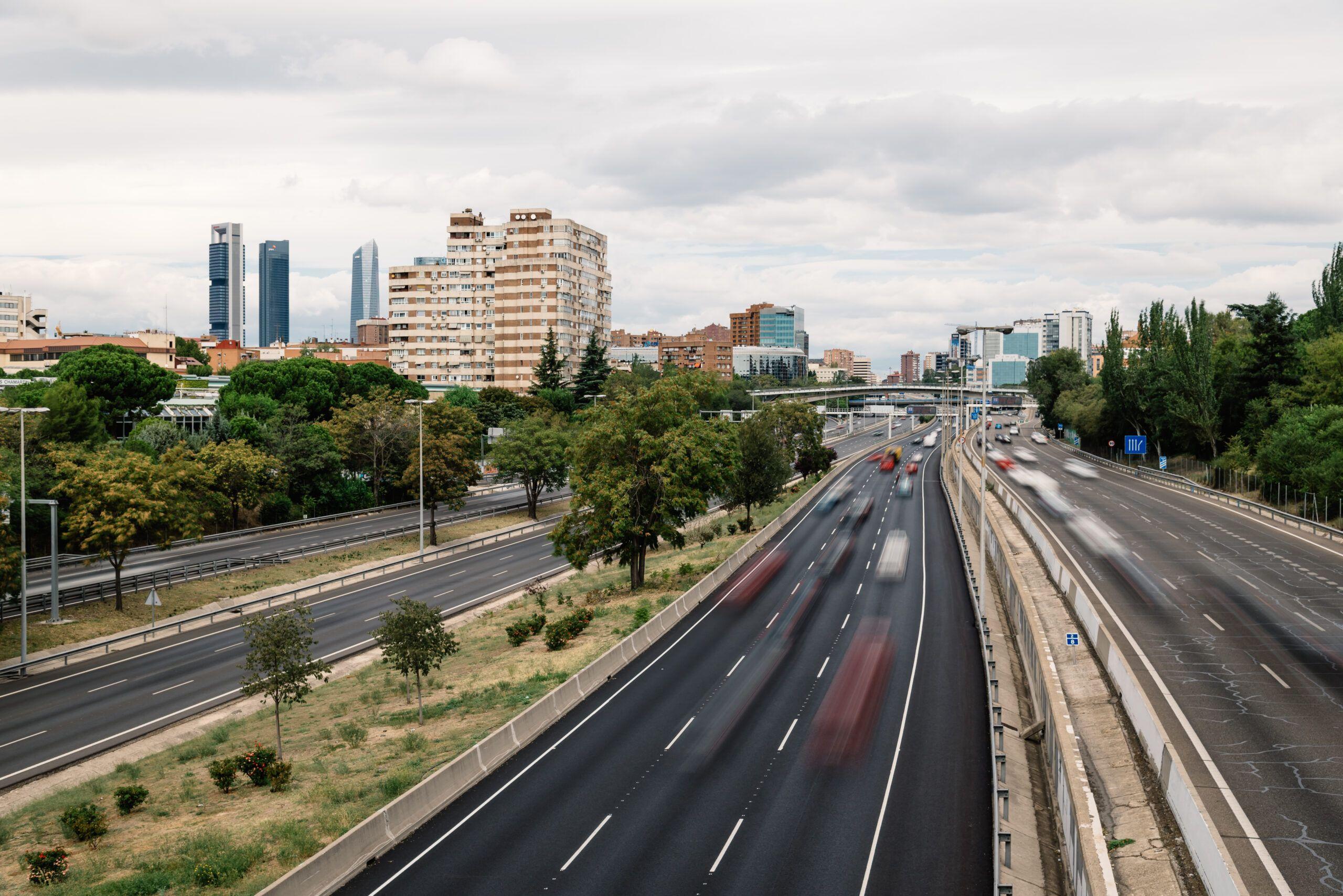 Autopista congestionada