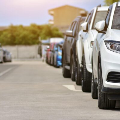 Vehículos estacionados