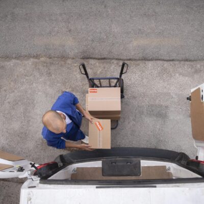 cargo boxes in last mile vehicles